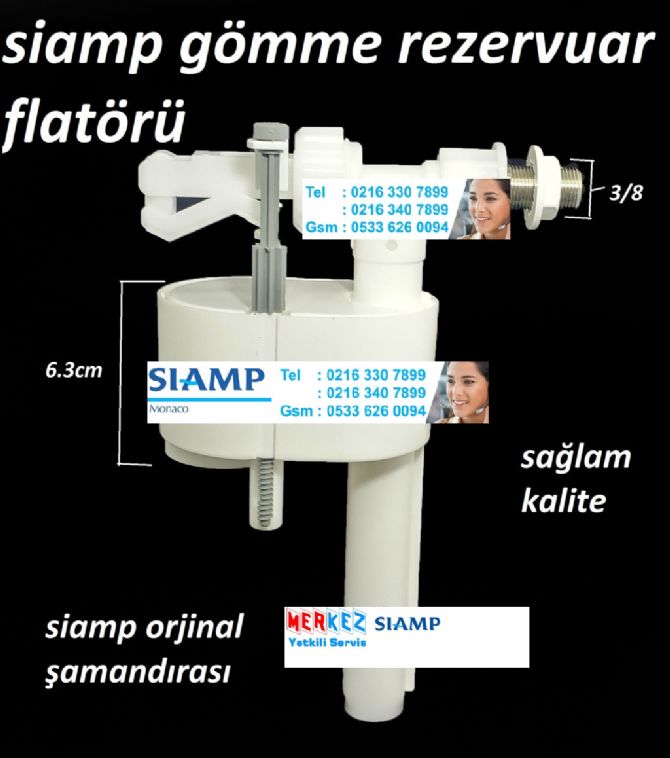 Siamp Gömme Rezervuar Flatörü